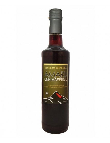 Amaro Amaru Unnimaffissu con fichi carrube e arancia mignon 5 cl