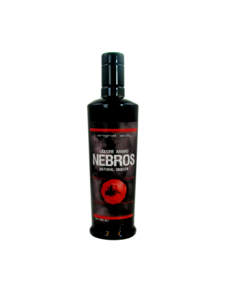 Amaro Nebros Natural Senza Zucchero La Casa della Natura 50 cl