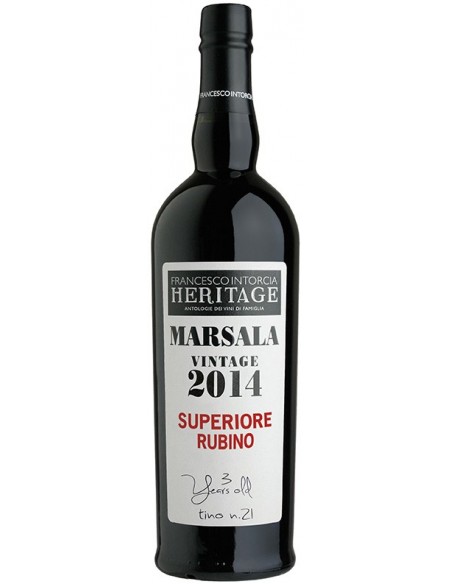 Marsala Superiore Rubino Vintage 2015 Heritage Francesco Intorcia 75 cl