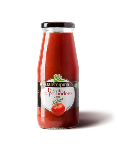 Passata di pomodoro biologica 100% Siciliano SalemiPina 420 gr