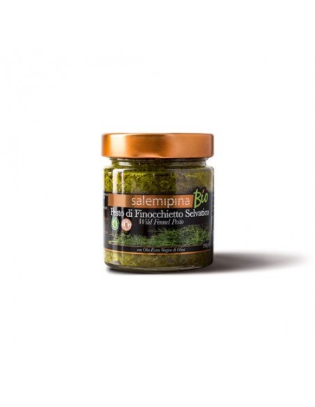 Pesto di finocchietto selvatico Biologico SalemiPina 90 gr