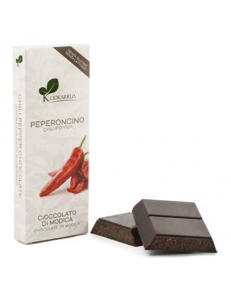 Cioccolato di Modica IGP Peperoncino Ciokarrua 100 gr