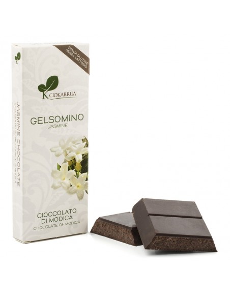 Cioccolato di Modica IGP Gelsomino Ciokarrua 100 gr