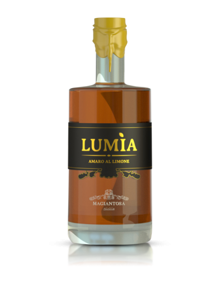 Lumia amaro al limone Magiantosa Opificio Sull'Etna Mignon 10 cl