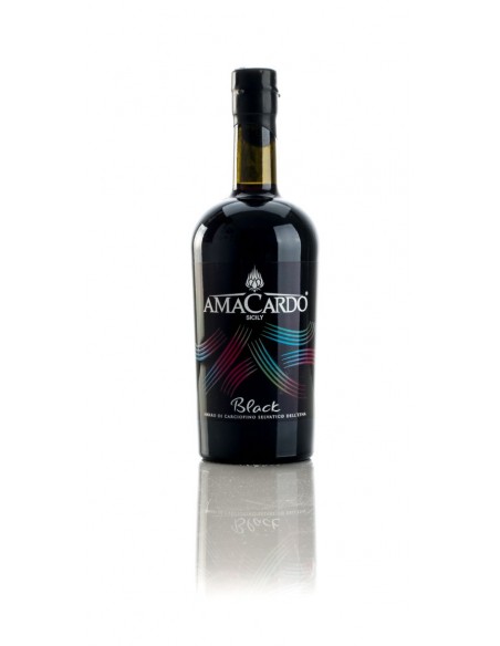 Amacardo Black amaro di carciofino selvatico Distilleria Belfiore 50 cl