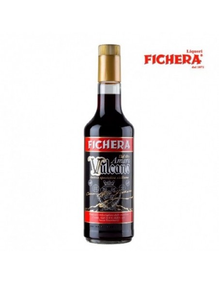 Amaro Vulcano Antica Specialità Siciliana Fichera 70 cl