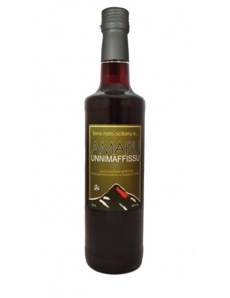 Amaro Amaru Unnimaffissu con fichi carrube e arancia 70 cl