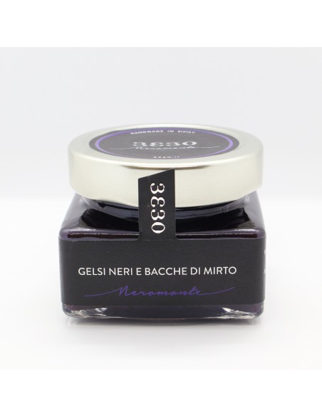 Confettura di Gelsi neri e bacche di mirto Neromonte 160 gr