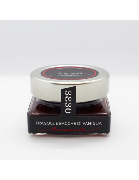 Confettura di Fragole e bacche di vaniglia Neromonte 60 gr