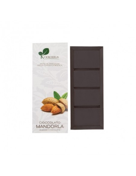 Cioccolato di Modica alla mandorla Ciokarrua 100 gr