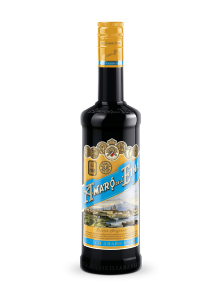 Amaro dell'Etna Antico Amaro alle Erbe Agrosan 10 cl