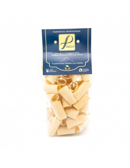 Paccheri Pasta di semola di grano duro siciliano Piazza 500 gr