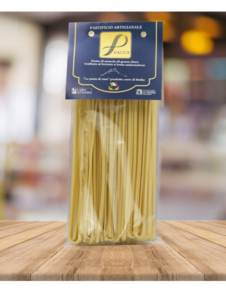 Linguine Pasta di semola di grano duro siciliano Piazza 500 gr