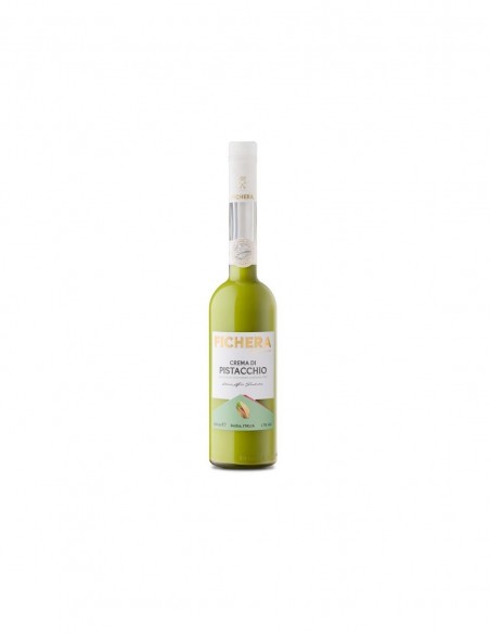 Liquore Crema di pistacchio con pistacchio verde di Bronte DOP Fichera 1 lt