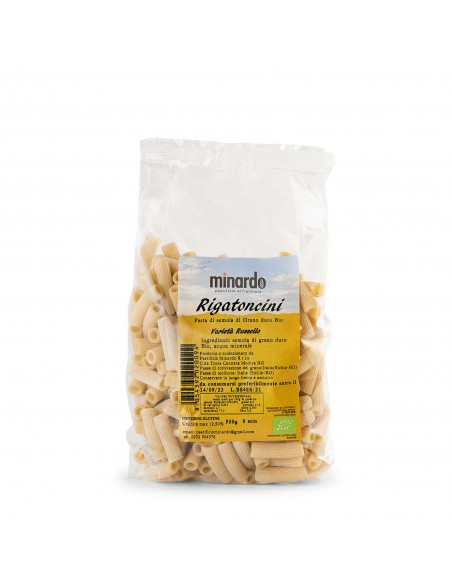 Rigatoncini pasta di semola Russello Biologica Minardo 500 gr