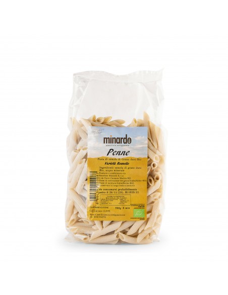 Penne rigate pasta di semola Russello Biologica Minardo 500 gr