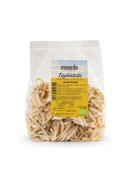 Tagliatelle pasta di semola Russello Biologica Minardo 500 gr