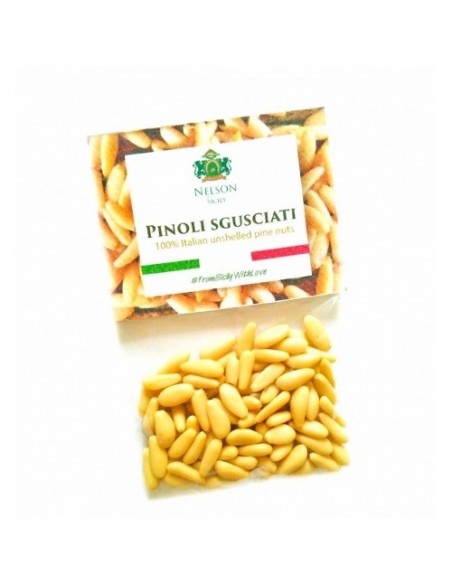 Pinoli siciliani naturali sgusciati 200 gr